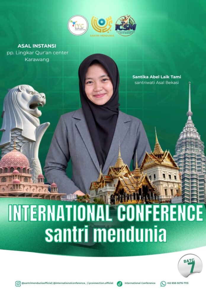 Santika Abel, Santriwati Karawang Penghafal 30 Juz yang Siap Bawa Gagasan Islam Nusantara ke Dunia