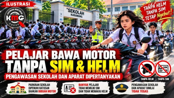 Pelajar Belum Punya SIM Masih Berkendara, Efektivitas Pengawasan Dipertanyakan