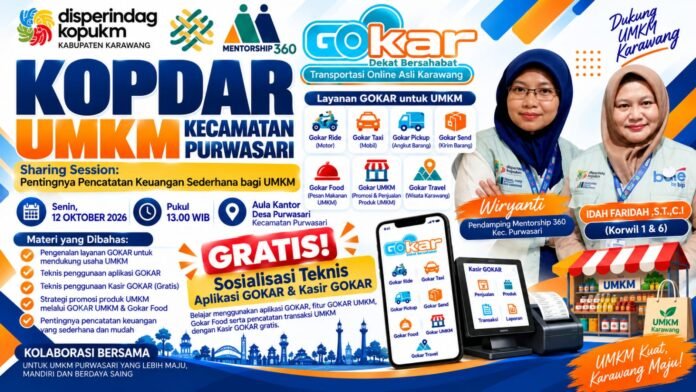 GOKAR UMKM dan GOKAR Food Buka Peluang Pemasaran Digital bagi Pelaku Usaha